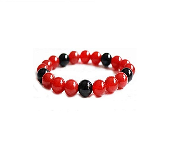 Black Onyx Faceted Bead Bracelet - Sophisticated Style