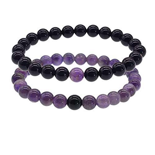 Amethyst and on sale black onyx