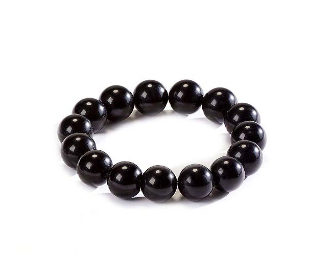 Buy Black Onyx Beads Bracelet Online in India – MCJ Jewels