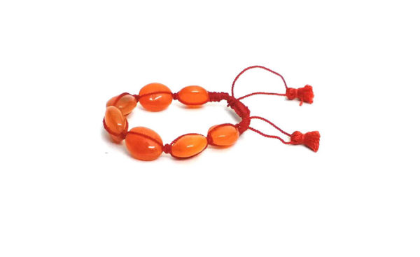Carnelian Designer Adjustable Power Stretch Bracelet