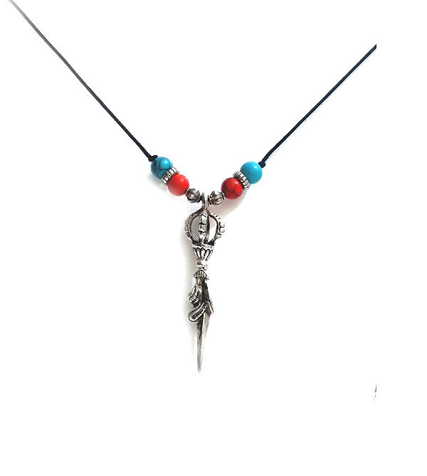 Tibten Auspicious phurba Pendant 