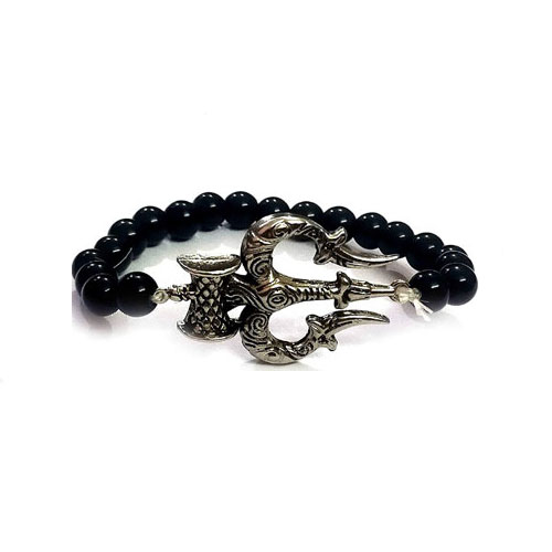 Mahadev Om Trishul Bracelet Spiritual Lord Shiva Fashion Stylish Wrist Band  Kada | eBay