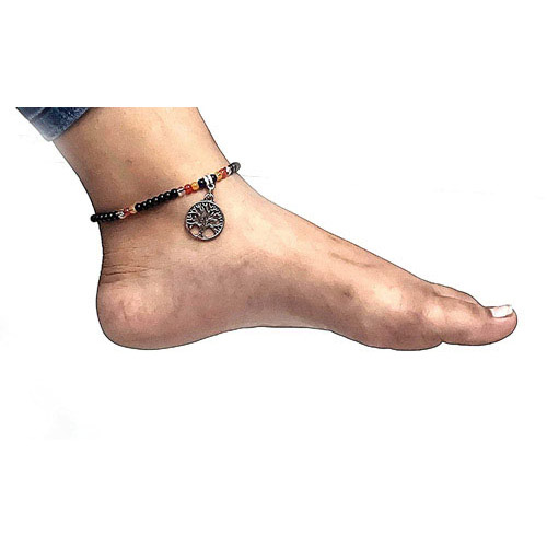 Gold Jewelry Sexy Leaf Foot Chain Adjustable Ankle Bracelet |  Shpirulina.com