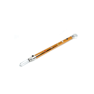 Astoghar Natural Clear Quartz Crystal Copper Wand Lama Ferra Crystal Wand For Reiki Chakras Healing