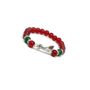 Shri Krishna Krishna Ji Flute Red Blessings Bracelet Lucky Charm Bracelet