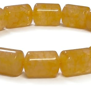 Natural Citrine Crystals Lucky Charm Bracelet