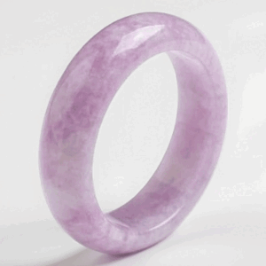 Natural Lepidolite Crystal band ring